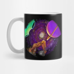 excavator galaxy Mug